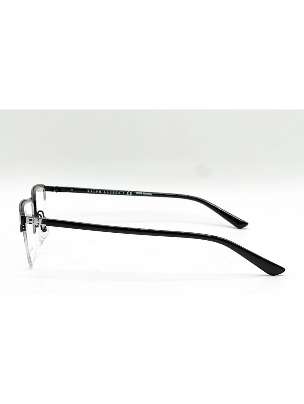 Ralph Lauren RL 5094 9267 Demi Black Semi Rimless Eyeglass Frames 53-17-140